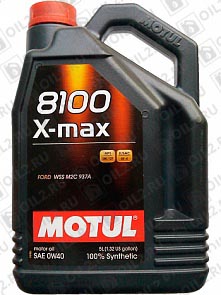 ������ MOTUL 8100 X-max 0W-40 4 .