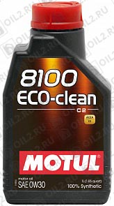 ������ MOTUL 8100 Eco-clean 0W-30 1 .