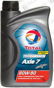 ������   TOTAL Transmission Axle 7 SAE 80W-90 1 .