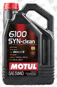 ������ MOTUL 6100 Syn-Clean 5W-40 4 .