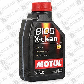 ������ MOTUL 8100 X-clean 5W-30 1 .