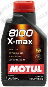 ������ MOTUL 8100 X-max 0W-40 1 .