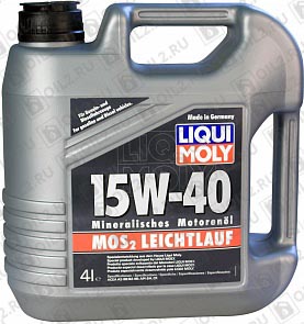 ������ LIQUI MOLY MoS2 Leichtlauf 15W-40 4 .