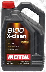 ������ MOTUL 8100 X-clean 5W-30 5 .
