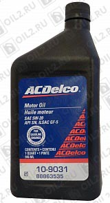 ������ AC DELCO Motor Oil 5W-20 0,946 .
