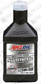 ������ AMSOIL Signature Series Synthetic Motor Oil 5W-50 0,946 .