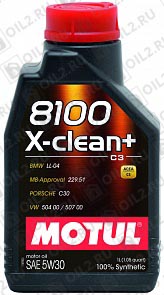 ������ MOTUL 8100 X-clean+ 5W-30 1 .