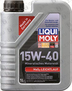 ������ LIQUI MOLY MoS2 Leichtlauf 15W-40 1 .