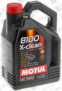 ������ MOTUL 8100 X-clean 5W-40 4 .