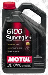 ������ MOTUL 6100 Synergie+ 10W-40 4 .