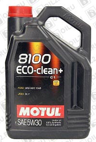 ������ MOTUL 8100 Eco-clean+ 5W-30 5 .