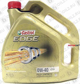 ������ CASTROL Edge 0W-40 A3/B4 4 .