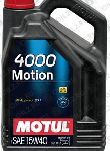 ������ MOTUL 4000 Motion 15W-50 5 .