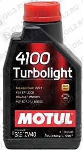 ������ MOTUL 4100 Turbolight 10W-40 1 .