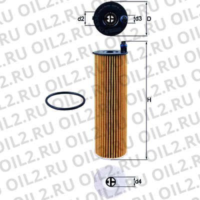������  Mahle OX 823/6D ECO