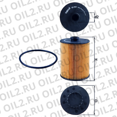������  Mahle OX 983D ECO