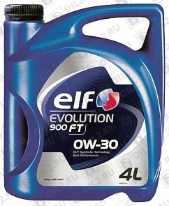 ELF Evolution 900 FT 0W-30 4 . 
