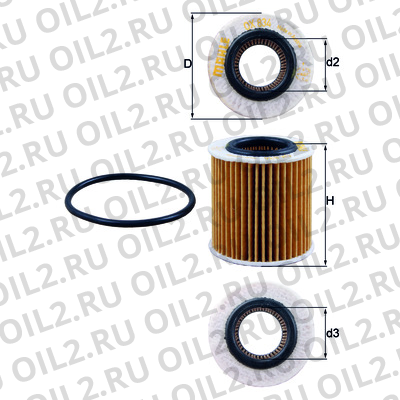 ������  Mahle OX 834D ECO