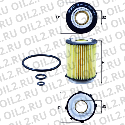 ������  Mahle OX 982D ECO